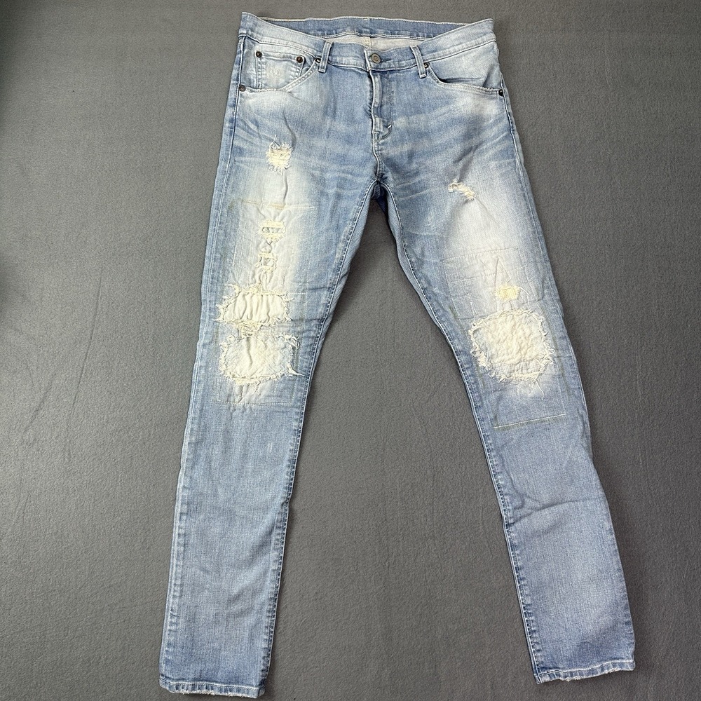 Levi's Made in Japan Distressed Jeans W30 L32 Rare Limited Edition‎
